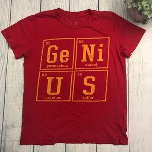 PEEK Genius Elements Tee Red Large-8